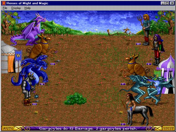 Сражение в Heroes Of Might And Magic 1. Heroes 1 обсуждается на  форуме.
